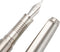 HongDian Stainless Steel Fountain Pen, Iridium Fine Point with Converter and Metal Pen Box