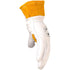 Caiman Premium Goat Grain TIG/MIG Welding Gloves, Wool Insulated Back, Scalloped Cuff, Medium
