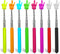 Hitefu 8 Pcs Extendable Finger Pointer Stick, Telescopic Teachers Pointer, Retractable Hand Stick