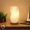 Zenply Dimmable Novelty Small Table Lamp, Vintage Style Striped Night Light for Bedroom, Living Room, Kids Room