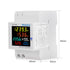 Single Phase Energy Meter Tester, Din Rail Electricity Usage Monitor, 6 in 1 Multimeter AC 40-300V 100A