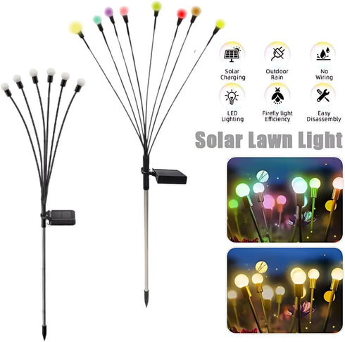 AndreiCo (6, LED Solar Garden Lamp: Magical and Long-Lasting Outdoor Colors Multicolor)