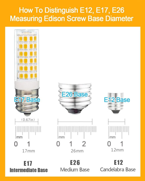 Updated KEI D28K KEL2812, KEI D28A KEL2811, KEI D28M KEL2815, KEL 2816X 4W LED Refrigerator Light Bulb Replacement