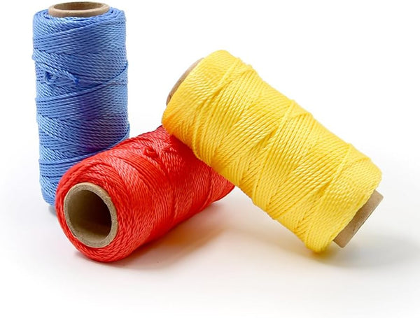 Mason Line String 260FT, 390FT, 780FT, 1500FT, 2300FT, Durable Construction Twine for