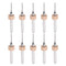 uxcell Micro PCB Drill Bit Set, 1/8" Shank 1mm Solid Tungsten Carbide CNC Engraving Drill Bits, 10pcs