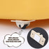 AIEX 8pcs Adhesive Wheels, Small Self-Adhesive Caster Wheels for Toy Car Storage Box, Shoe Racks, DIY