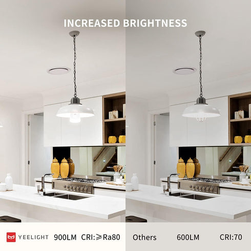 Bulbs, Dimmable Bulb 60W 900LM, E26, 2700K, Bulbs, 1 Pack YEELIGHT Smart Light Warm White LED Light Equivalent, Timing