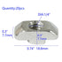 1/4"-20 Threaded Standard Steel Drop in T-Nut, Accessory Hardware Nuts for 15 40 Series Aluminum Profiles