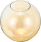 PATIKIL 6 Inch Amber Glass Globe Shades Replacement, 1pcs Handmade Glass Lamp