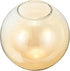 PATIKIL 6 Inch Amber Glass Globe Shades Replacement, 1pcs Handmade Glass Lamp