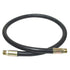 Apache 98398226 3/8" x 24" 2-Wire Hydraulic Hose Male x Male Assembly