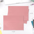 Granhoolm 50 Pack Colorful 5x7 A7 Envelopes, Pearl Paper Envelopes for 5x7 Cards, Gift Card Envelopes