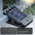 800lm 1 Pack Clip on Solar Lights Outdoor Waterproof, Motion Sensor Lights, LED Camping Tent Lantern,Wall Lights
