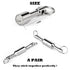 Keychain Magnet for Testing Brass, Pocket Magnets for Purse with Strong Magnetic Rare Earth Neodymium,Gold,Silver, Jewelry, Metals Test Magnet and Hanging Keys Holder WELLZEER (2PACK-D17mm-Silver)