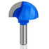 ASNOMY 2" Cutting Diameter Core Box Router Bit, 1/2 Inch Shank Round