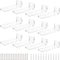 Toyosport 12 PCS Floating Shoe Display Shelves, Wall-Mounted Acrylic Sneaker Storage Rack, Transparent