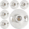 Saysurey 6 Pcs E26 Medium Base Ceiling Lamp Holder Keyless Light Sockets White
