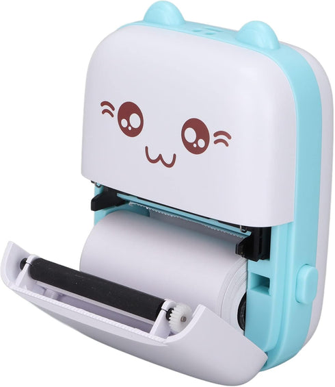 Luqeeg Inkless Label Printer, Portable Mini Thermal Printer, Bluetooth Label Maker for Shipping Packages and Notes