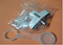 High Velocity Hurricane Shutter Lock Kit - White Accordion Hardware with Matching Key