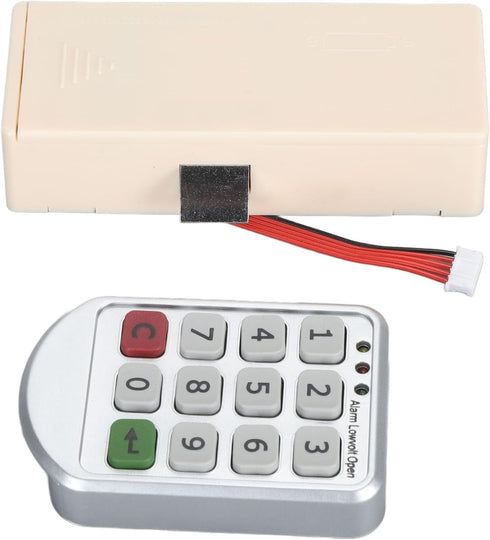 Ymiko Smart Door Lock, Keyless Door Lock with Keyless Entry Cabinet Password Lock Keypad Lock Digital Electronic Coded