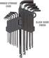 OEMTOOLS 24287 13-Piece SAE Hex Key Set, Long Arm Ball End Allen Wrench Set with Storage