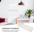 iplusmile Plastic Pegboard Bins with Hook, Parts Storage Box for Organizing Hardware, Craft Room, Tool Shed