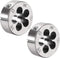 uxcell 1/2-13 UNC Round Die, Machine Thread Right Hand Threading Die, Alloy Tool Steel Screw Thread Cutting Die, 2pcs