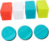 4pcs ARTIBETTER Plastic Index Card Holder Organizer Box with Built in Slots for Flash Cards Notecards Photos
