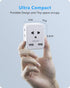 LENCENT EU to US Plug Adapter, European to USA Outlet Adaptor with 2 USB, Europe to American Outlet, 3-Sided Outlet