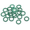 uxcell Fluorine Rubber O-Rings, 21mm OD 14mm ID 3.5mm Width FKM Seal Gasket for Plumbing, Green, Pack of 20