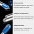 Newdeli 90 Degree V Groove and Round Nose Bit, 1/4" Carbide Router Bit for Woodworking Carving and Cutting