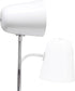 LD1075-OFF 15.28" Simple Designs Sleek Essentials Minimalist Metal Desk Task Lamp, for Office, Desk, Nightstand, Dorm