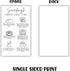 Lashicorn 50pk 2x3.5 Packing Sourdough Bread Care Instruction Cards | Paper Card Storage Tips Labels Starter How