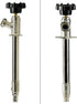 14 Inch 1/2" 3/4" Midline Valve Anti-Siphon Frost-Free Sillcock PEX-A Inlet x Hose Bib Outlet, Chrome-Plated, Lead-Free