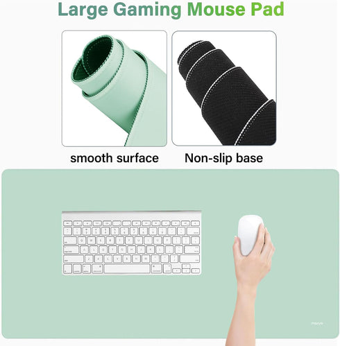MOSISO Set, Set, Keyboard Mouse Pad Large Gaming Mousepad&Keyboard Wrist Rest&Wrist Rest for Mouse&Coaster Ergonomic