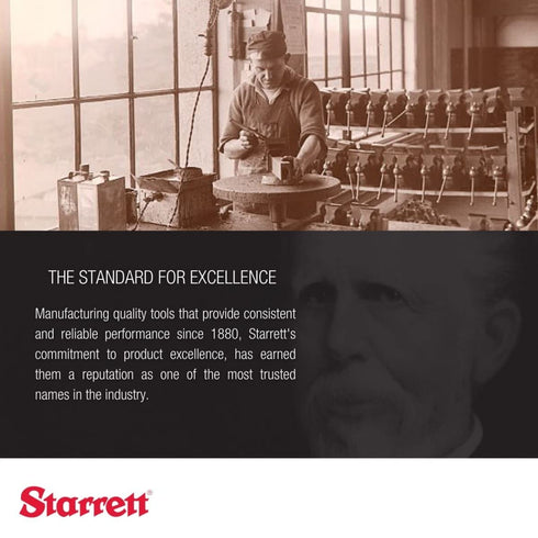 Starrett Stainless Steel Thickness Gage or Feeler Stock, 12" x 0.500" Size of Leaves, 0.026 Thickness