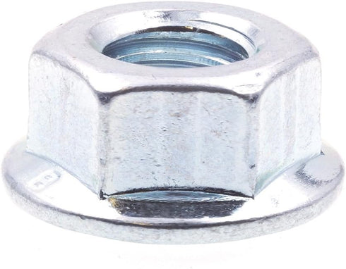 Prime-Line 9094921 Flange Nuts, Class 8 Metric M8-1.25, Zinc Plated Steel (10 Pack)