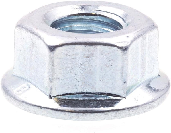 Prime-Line 9094921 Flange Nuts, Class 8 Metric M8-1.25, Zinc Plated Steel (10 Pack)