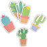 Paper Junkie 6-Pack Cactus Sticky Notes, 2.75 x 4.5 in Multicolor, 120 Sheets, Cactus Gifts & Teacher Gifts