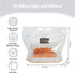 50 Packaging, (12.6x10.8") Funcoo Pcs Plastic Bread Bags for Homemade Sourdough Bread Bakery Storage Bags with Window