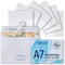 MOS A7 Invitation Envelopes, 5-1/4" X 7-1/4" White Mailing Envelopes Self Seal (500 Count) - Heavy Duty