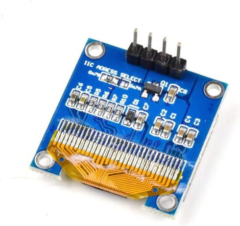 CANADUINO 128x64 I2C, 0.96 inch, SSD1306 SH1106, 3-5V OLED Pixel