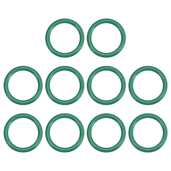 uxcell Fluorine Rubber O-Rings, 25mm OD 20.2mm ID 2.4mm Width FKM Seal Gasket, Pack of 10