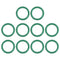 uxcell Fluorine Rubber O-Rings, 25mm OD 20.2mm ID 2.4mm Width FKM Seal Gasket, Pack of 10
