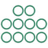 uxcell Fluorine Rubber O-Rings, 25mm OD 20.2mm ID 2.4mm Width FKM Seal Gasket, Pack of 10
