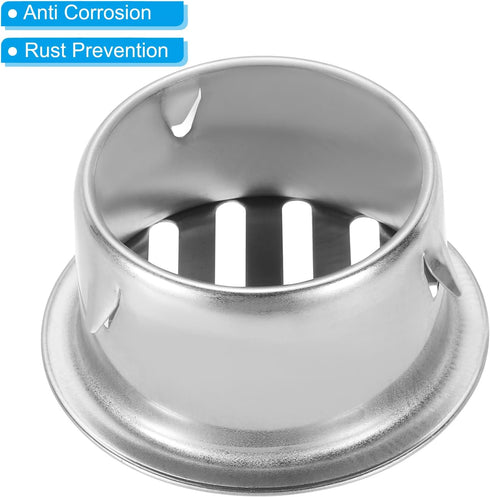 PATIKIL Gutter Guard - 2 Pack 304 Stainless Steel Downspout Strainer, Anti-Blocking Outdoor Cleaning Tool
