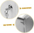 Lockable Heavy Duty Milk Crate - Wall Mount Storage Box