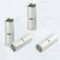 100 PCS Non-Insulated Butt Connectors 14-12 Gauge, 3.5 mm² Wire Uninsulated Crimp Butt Connectors Pure Copper