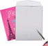 NobleWorks Thank You Card with Envelope (XL 8.25 x 9.75 Inch), Floral Paris, All Occasion Notecard