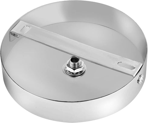 4.7" Arturesthome Silver Ceiling Canopy Light Kit Rewind Single Hole with Hardware,Ceiling Plate for Pendant Light